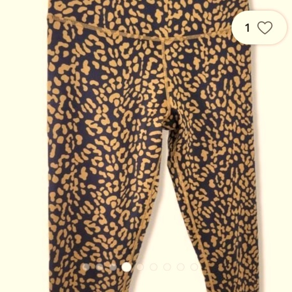 Tan Lines by Sivan Ayla Temescal Cyn Bronze Cheetah Leggings Size Small - Picture 3 of 5